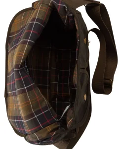 Barbour Wax Leather Tarras taske Oliven Best