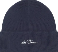 Les Deux Wayne Embroidered Beanie
