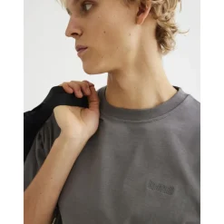 Woodbird WBBaine Base tee Antra grey Sale