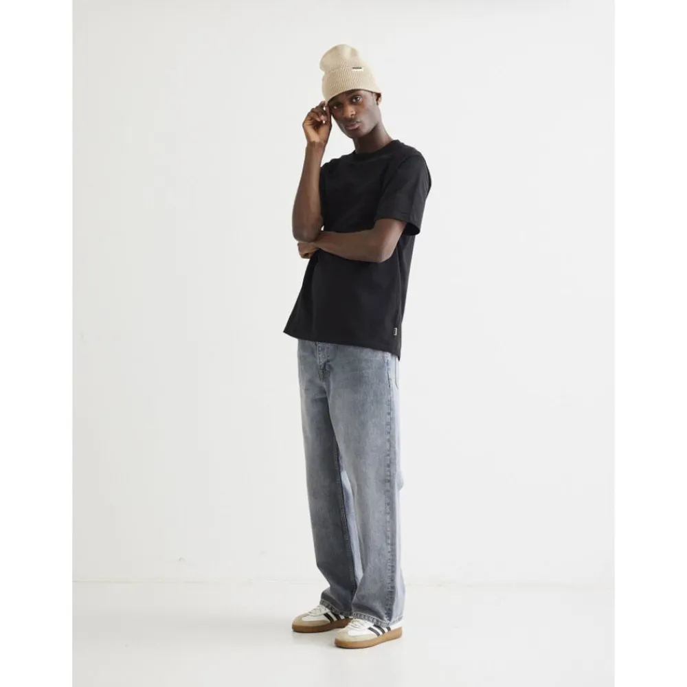 Woodbird WBBaine Base Tee Black Hot