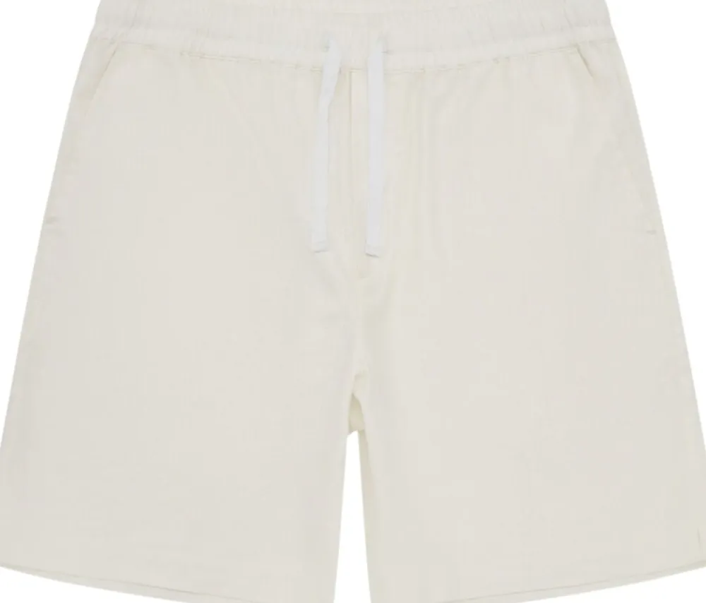 Woodbird WBBommy Linen Shorts Off white Hot