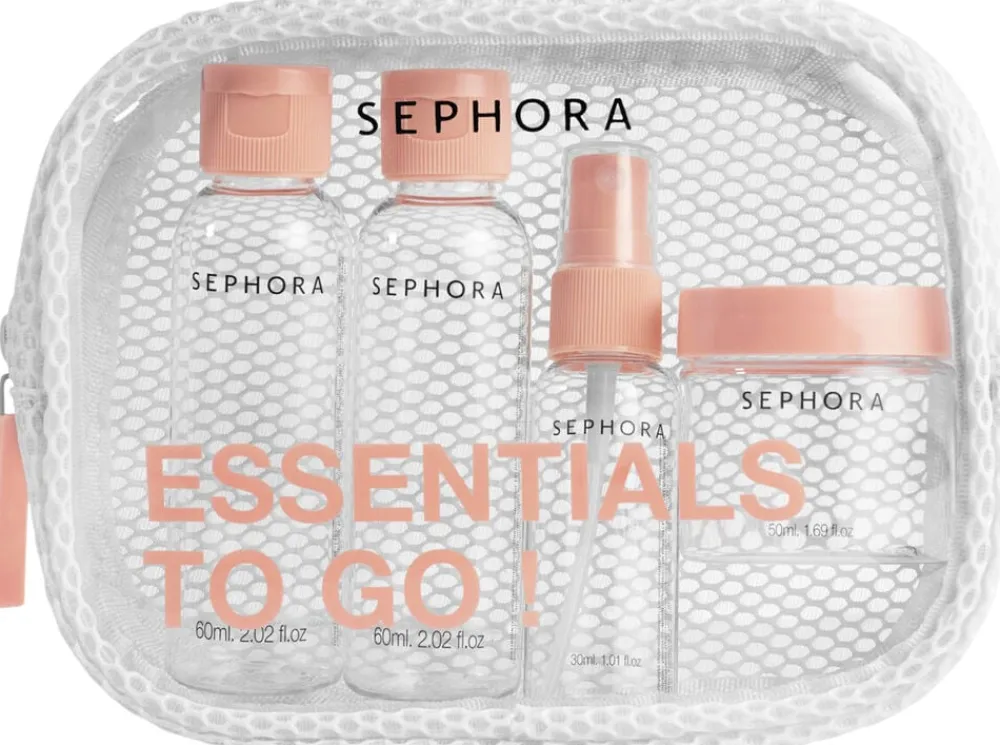 Sephora Collection Week-end kit Set of 4 empty containers Sale