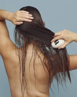 Hairlust Wet Hair Detangler Brush, White