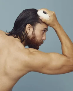 Hairlust Wet Hair Detangler Brush, White