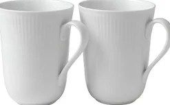 Royal Copenhagen White Fluted Cup 36cl 2PK