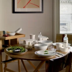 White Fluted Dish Oval 35cm><noscript><img width=