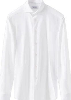 White Four-Way Stretch Shirt - Slim Fit>ETON Discount