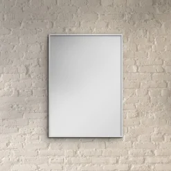 White Wood Mirror><noscript><img width=