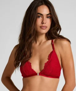 Hunkemöller Whitney Triangle Bralette Red Discount