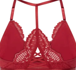 Hunkemöller Whitney Triangle Bralette Red Discount