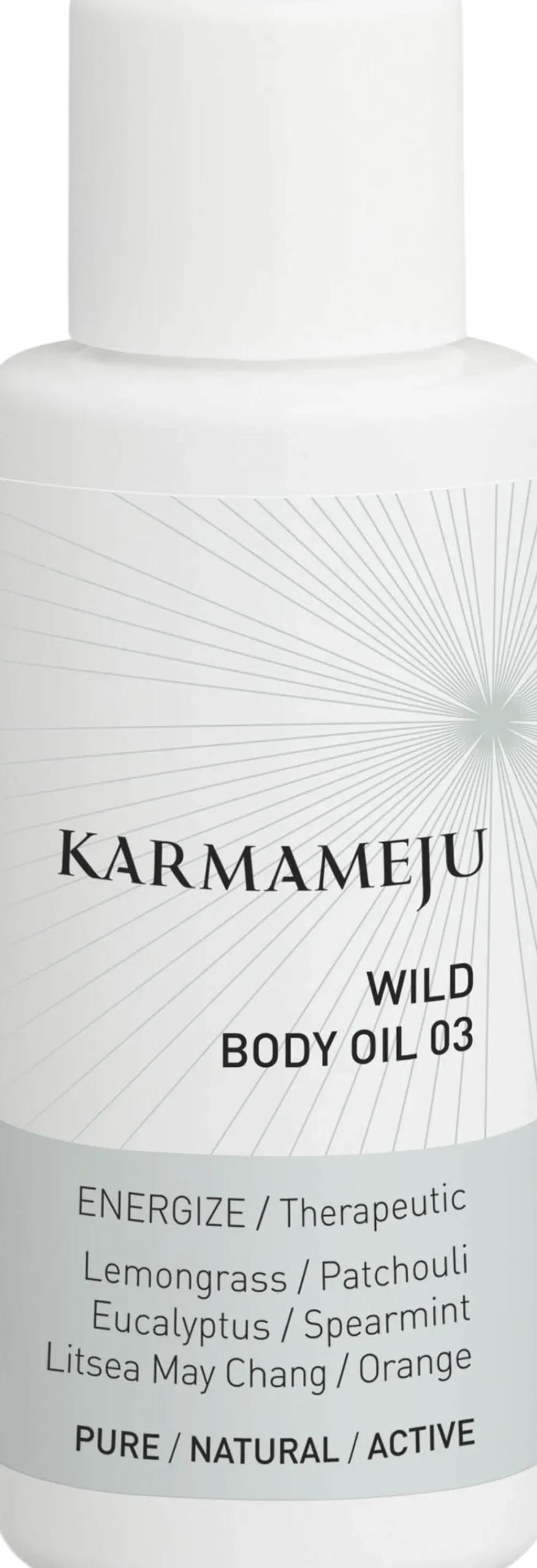Karmameju Skincare WILD KROPSOLIE - Travel size Clearance