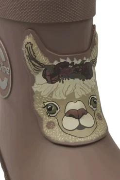 Mikk-Line Winter Wellies - 3D Twilight mauve Clearance