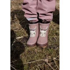 Mikk-Line Winter Wellies - 3D Twilight mauve Clearance