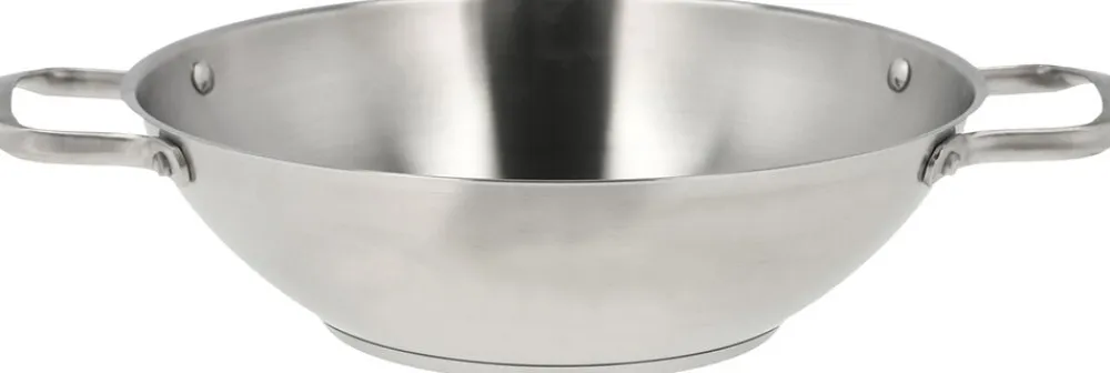 Pillivuyt Gourmet Wok Roya 28 cm Rustfrit stål