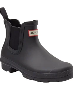 Hunter WOMENS ORIGINAL CHELSEA Black Sale