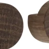Wood knot, Smoked, 2 pcs>Ekta Living Best
