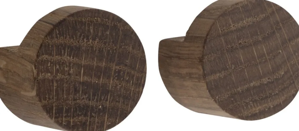 Wood knot, Smoked, 2 pcs>Ekta Living Best