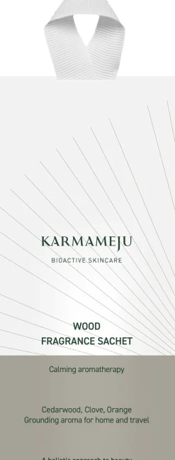 Karmameju Skincare WOOD wardrobe sachet
