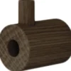 Moebe Wooden Wall Hook, Smoked Oak