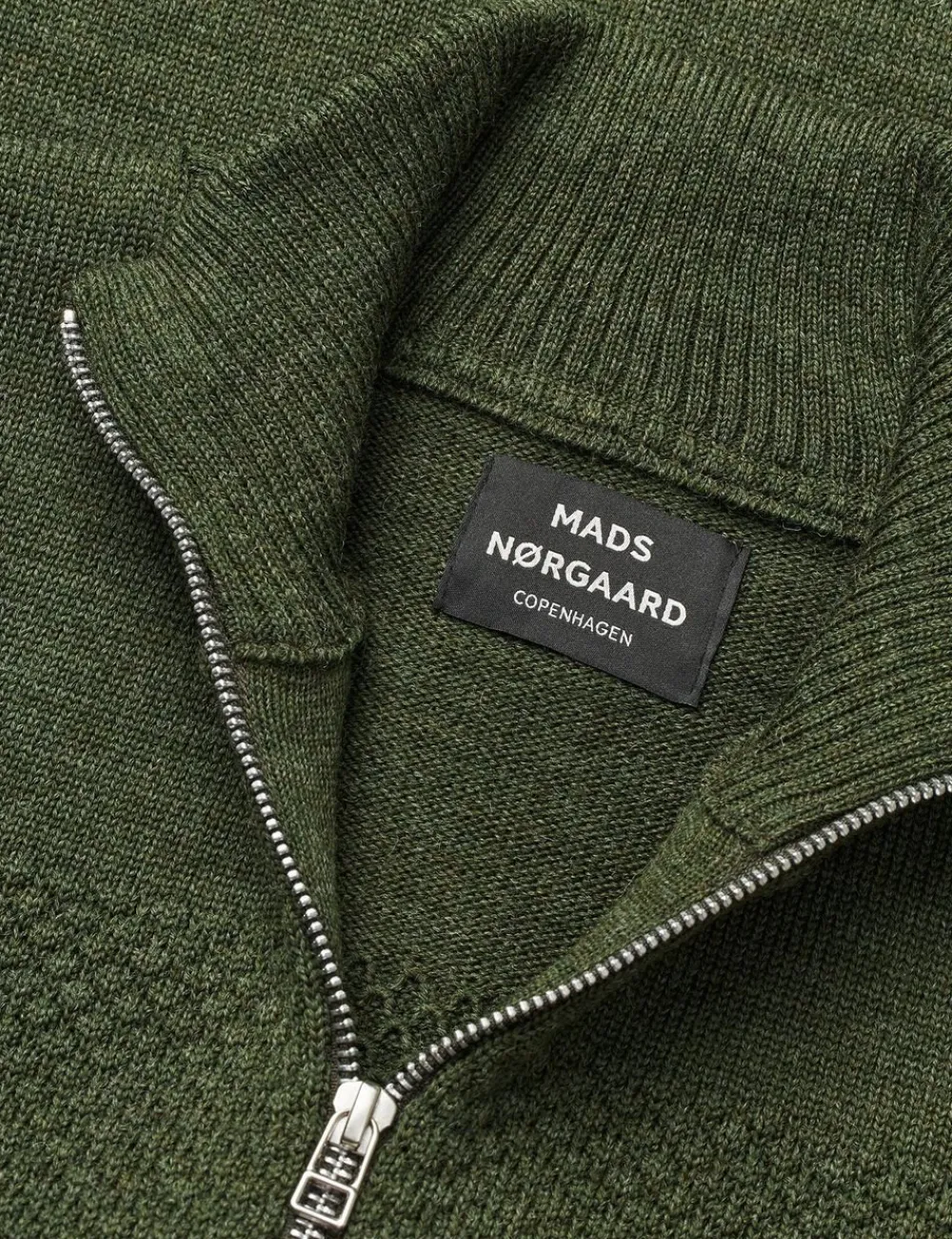 Wool Klemens Zip Knit INS>Mads Nørgaard - Copenhagen New