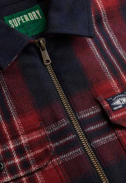 WOOL MILLER ZIP OVERSHIRT><noscript><img width=