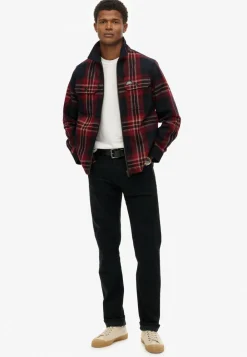 WOOL MILLER ZIP OVERSHIRT><noscript><img width=