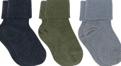 Wool rib baby socks - 3-pack>mpKids Outlet