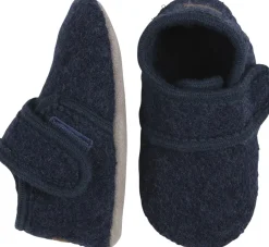 Wool slippers with velcro>Melton Outlet