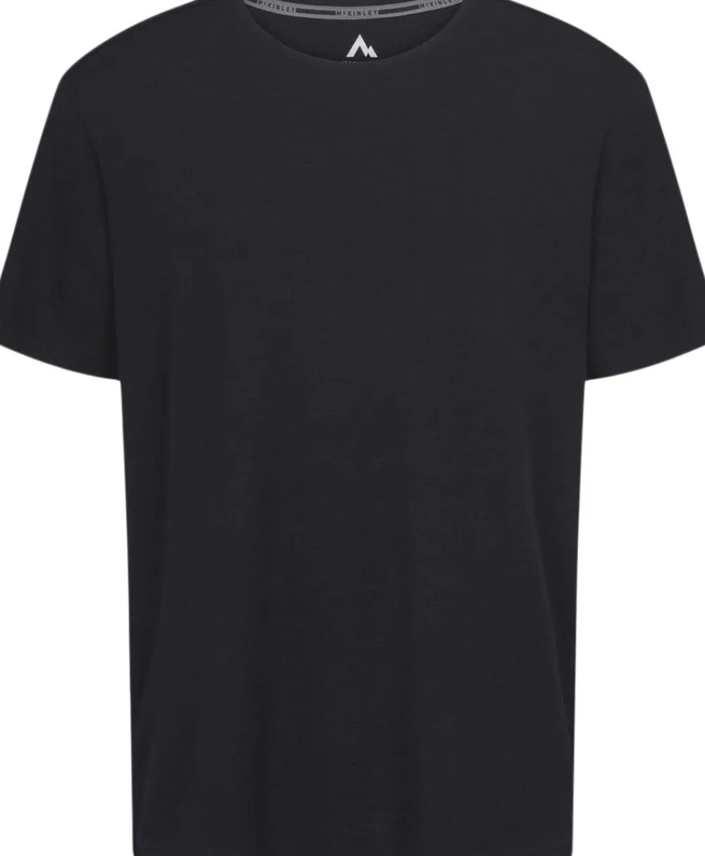 MCKINLEY Wool T-shirt Sort Sale