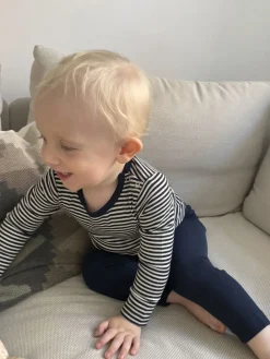 Magasin du Nord Collection Woola 2 leggings - RWS Merino Wool Navy