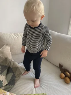 Magasin du Nord Collection Woola 2 leggings - RWS Merino Wool Navy