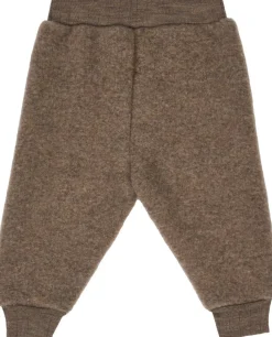 Müsli by Green Cotton Woolly fleece pants Walnut melange Outlet