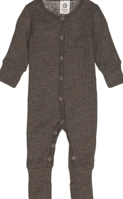 Børn Müsli by Green Cotton Woolly rib bodysuit