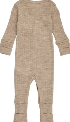 Børn Müsli by Green Cotton Woolly rib bodysuit