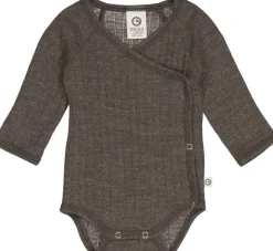 Woolly rib l/s body>Müsli by Green Cotton Hot