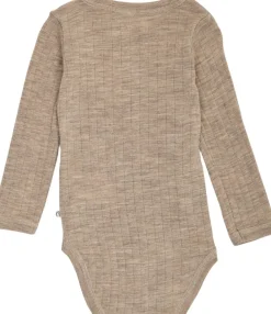 Woolly rib l/s body>Müsli by Green Cotton Sale