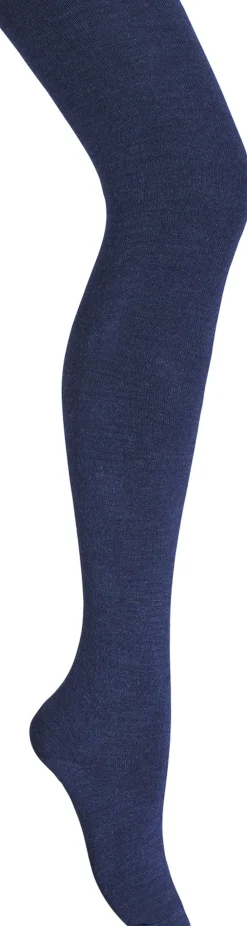 mpWoman Wool/silk tights Blue Outlet