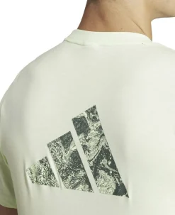 adidas Workout Logo T-shirt Gr&oslash;n Outlet