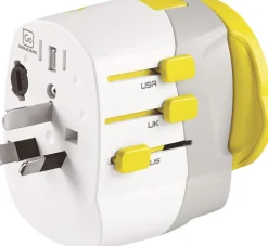 Dame Go Travel Worldwide adaptor + USB