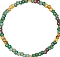 Nialaya Wristband with Japanese Miyuki Beads Green Best