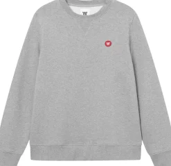 Wood Wood WWTye Light grey melange New