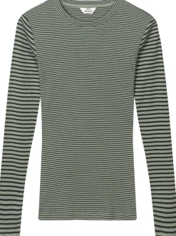 Dame Mads Nørgaard - Copenhagen 2x2 Cotton Stripe Tuba Tee LS