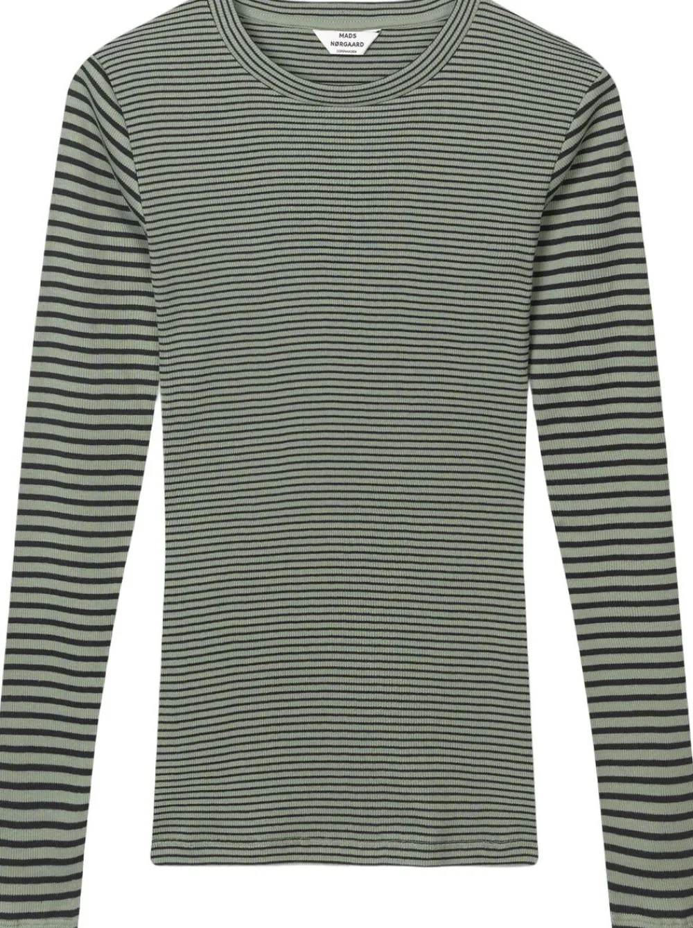 Dame Mads Nørgaard - Copenhagen 2x2 Cotton Stripe Tuba Tee LS