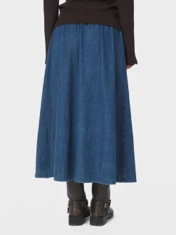 Yara Denim Skirt>Neo Noir Outlet