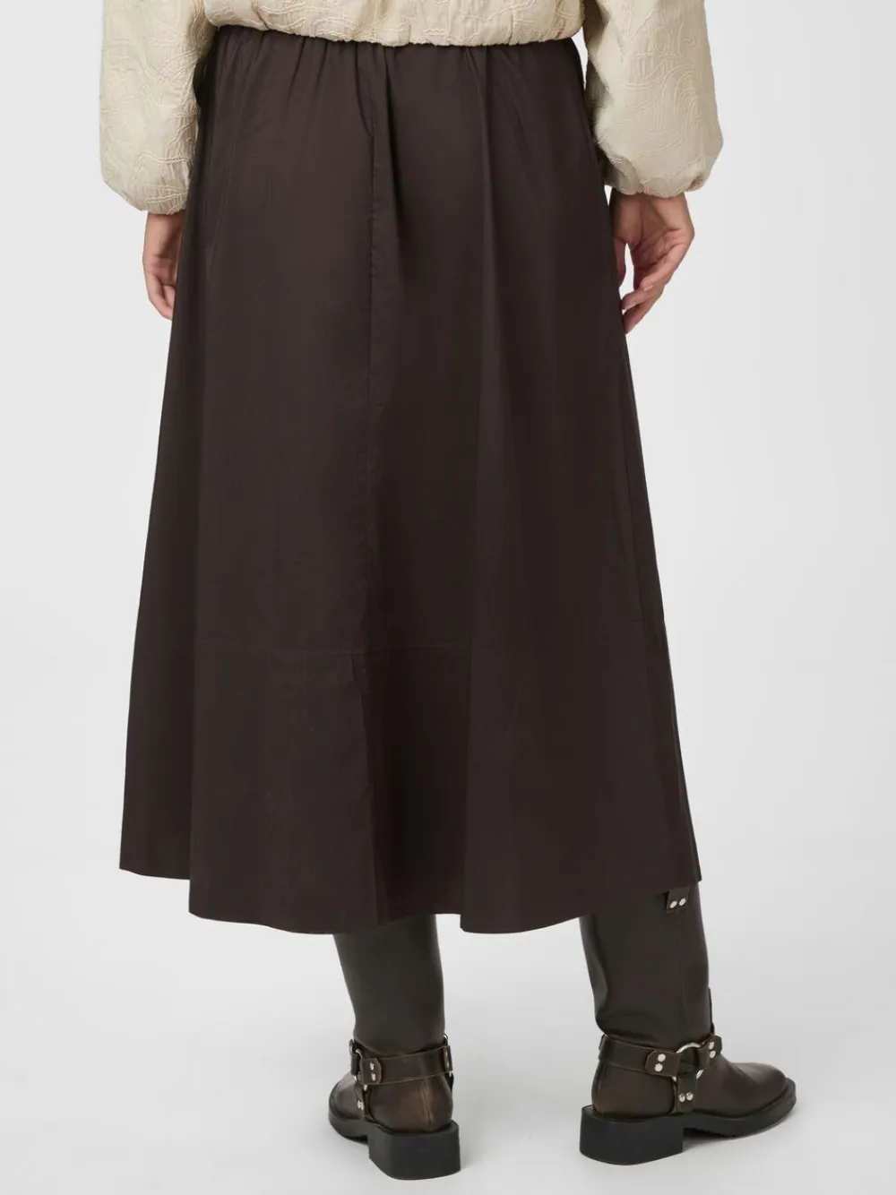 Dame Neo Noir Yara Poplin Skirt