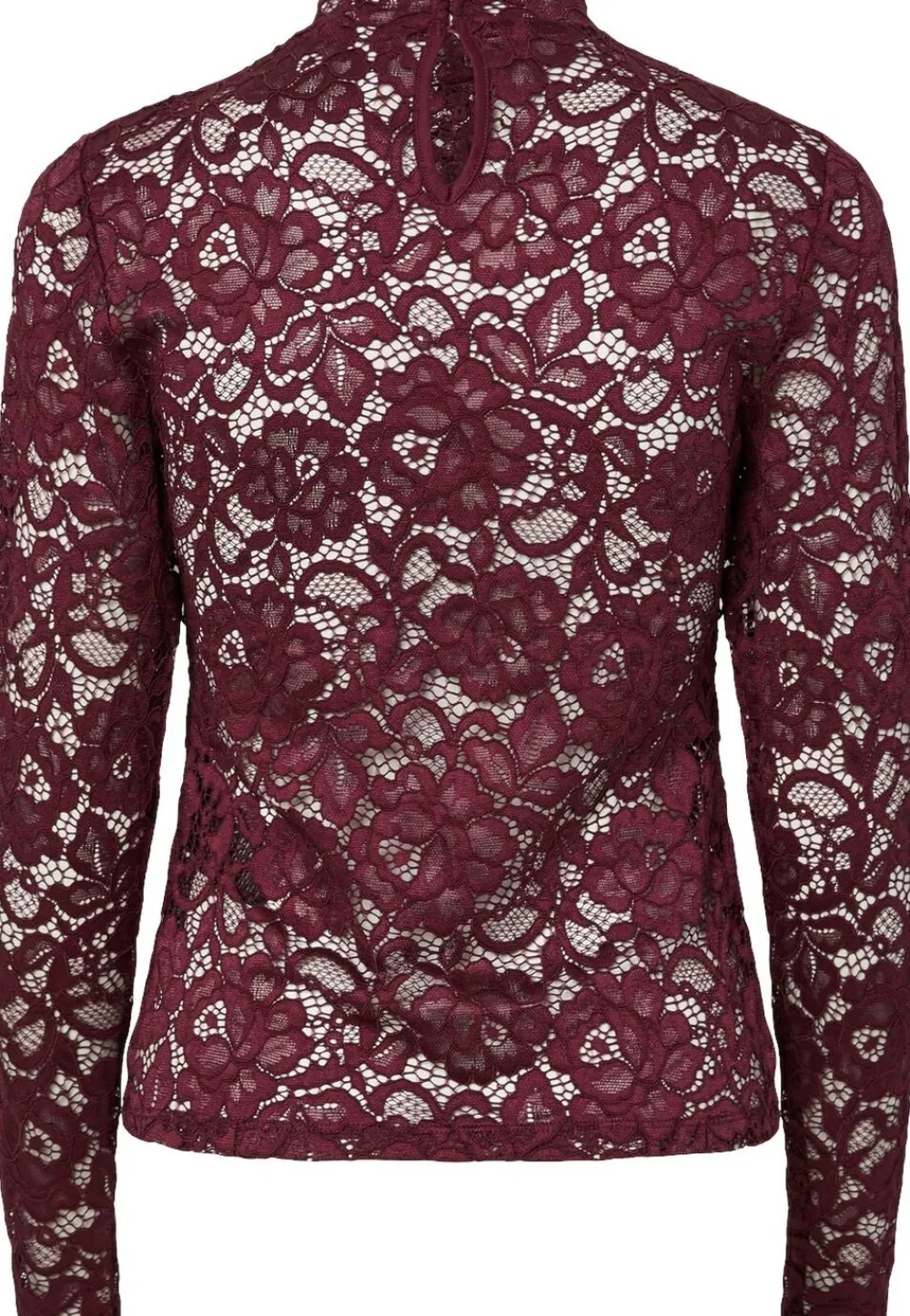 LACEY LS LACE TOP S. NOOS>YAS New