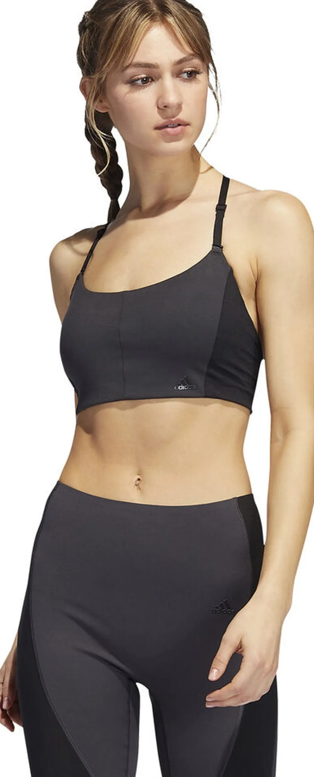 Yoga Studio Light-Support 3-Stripes sports bh>adidas Best