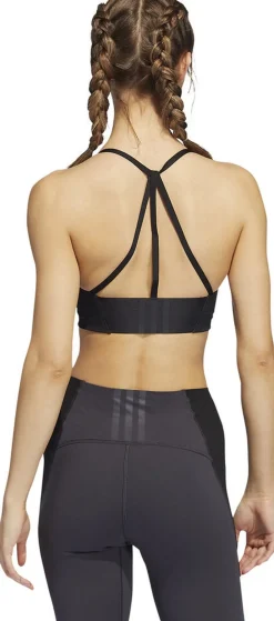 Yoga Studio Light-Support 3-Stripes sports bh><noscript><img width=