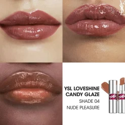 YSL LOVESHINE CANDY GLAZE LIP GLOSS STICK 4><noscript><img width=