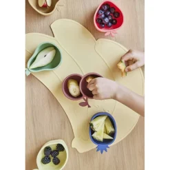 Børn OYOY MINI Yummy Ananas og Æble Snack Skål